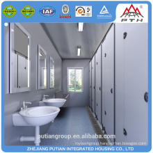 Affordable security PU sandwich panel roof prefab toilet